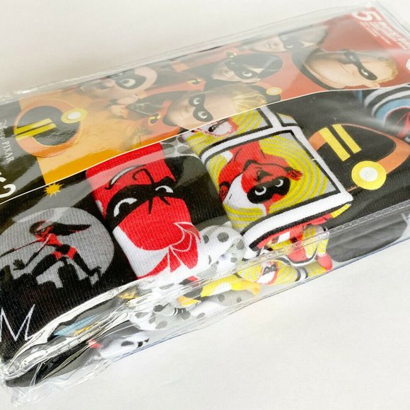 Disney Incredibles 2 Boys' Briefs Set + 2 Boxers - Picture 3 of 7